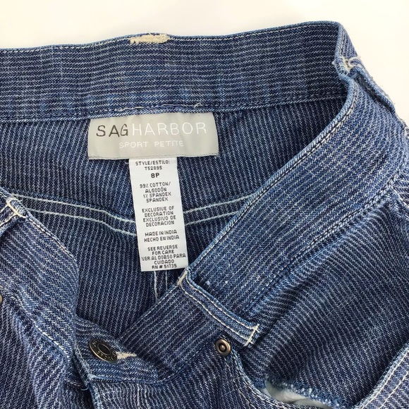 Sag Harbor Sport Jean Jacket and Pants Set Sz 8P - Picture 16 of 16